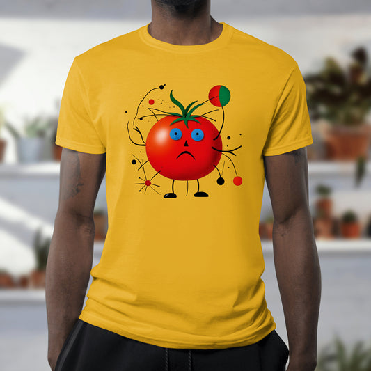 Herren T-Shirt "Beleidigte Tomate " | Baumwollshirt mit Cartoon Motiv