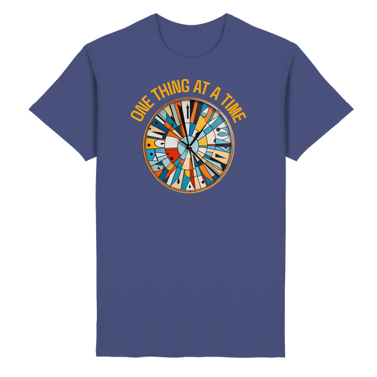 Herren T-Shirt Heavy Cotton - "One Thing at a Time"
