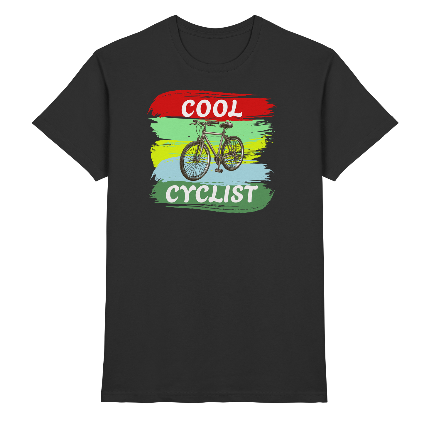 Herren Premium T-Shirt - Cool Cyclist