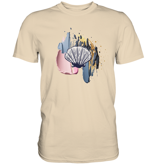 Damen T-Shirt Premium mit Muschel Motiv