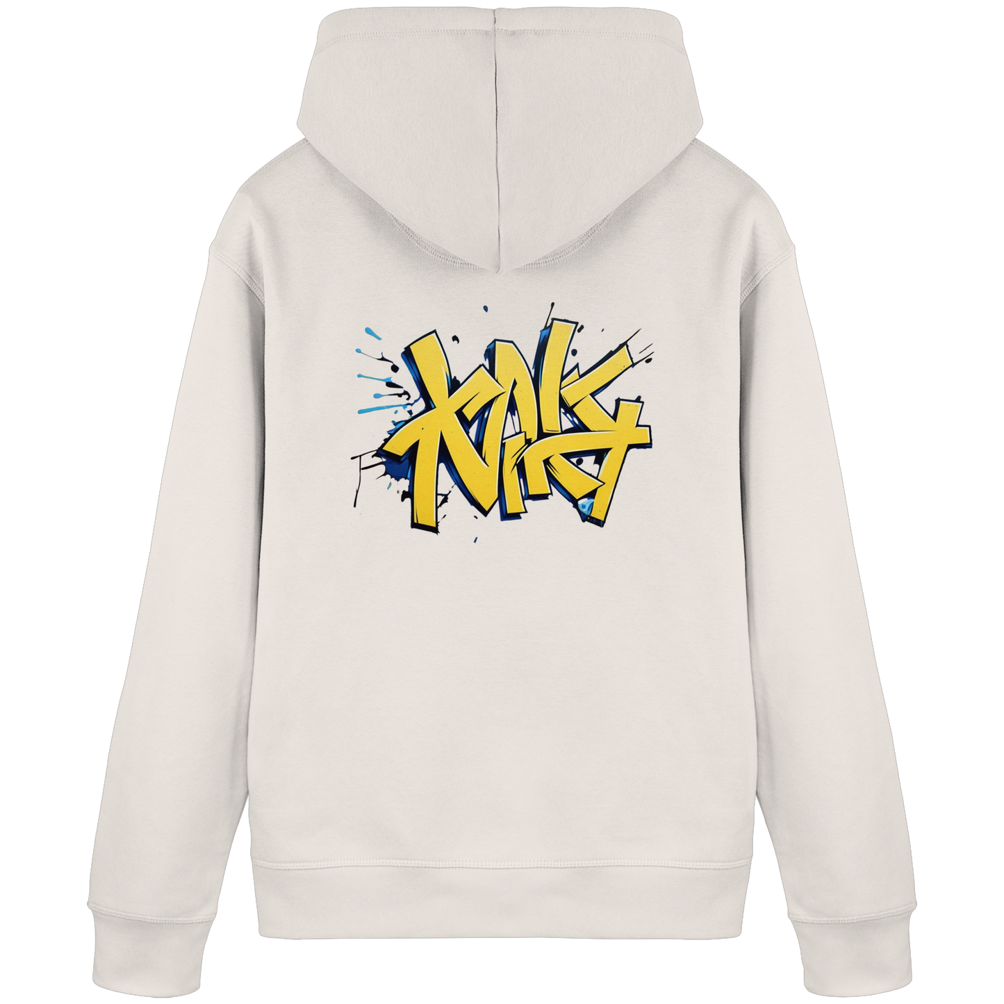 Organic Unisex Hoodie - Graffiti & Logo