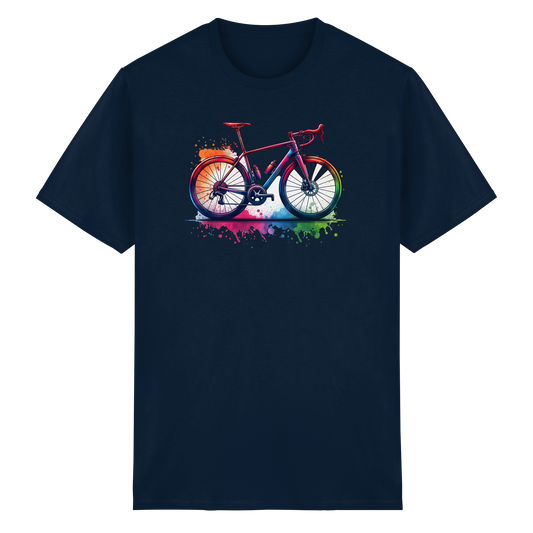 Rennrad T-Shirt für Herren | Lässiges Heavy Cotton Fahrrad Shirt