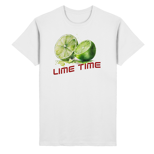 Lime Time Limetten T-Shirt | Lässiges Heavy Cotton Unisex Shirt