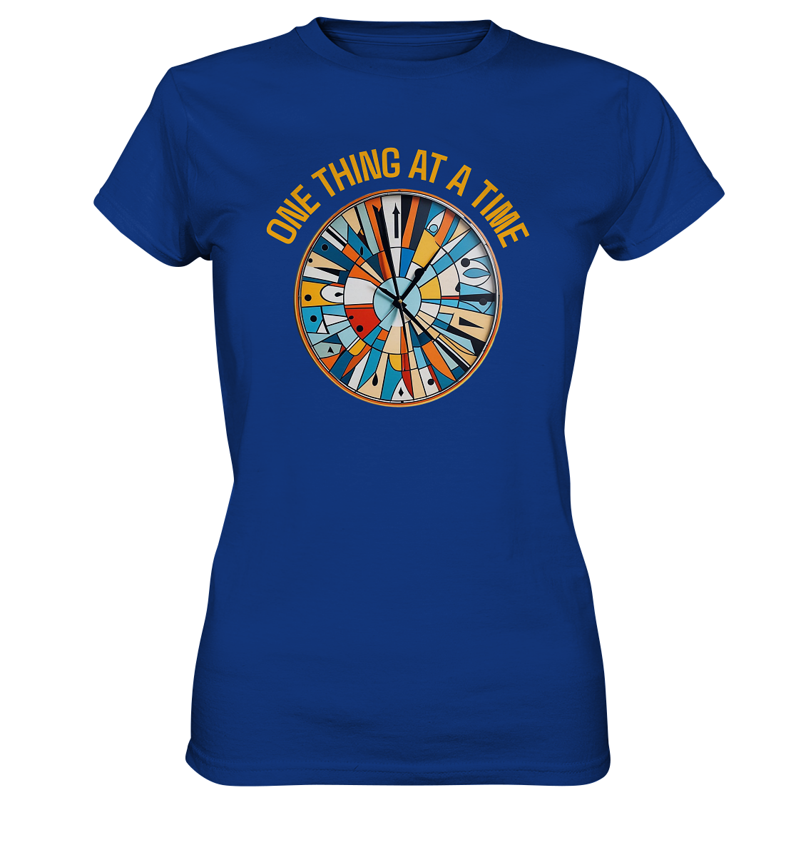 Damen T-Shirt Premium - One Thing at a Time - Print