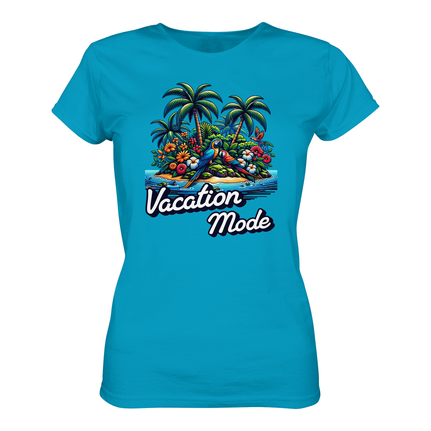 Damen  Premium T-Shirt - "Vacation Mode" Print
