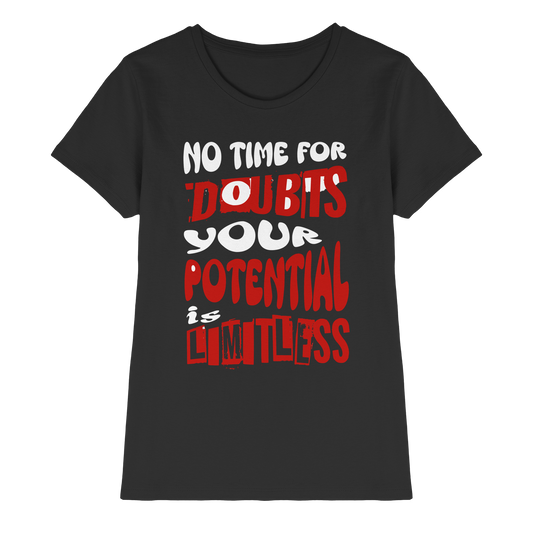 Lässiges Damen T-Shirt  Premium mit Spruch Print