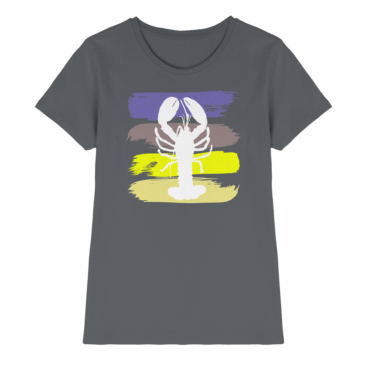 Damen T-Shirt Premium mit Hummer Motiv