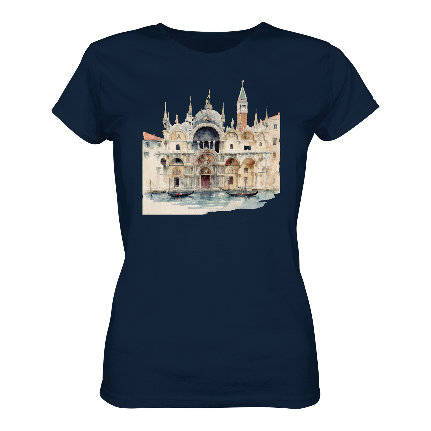 Venedig T-Shirt | Premium Damen Shirt mit Italien Motiv