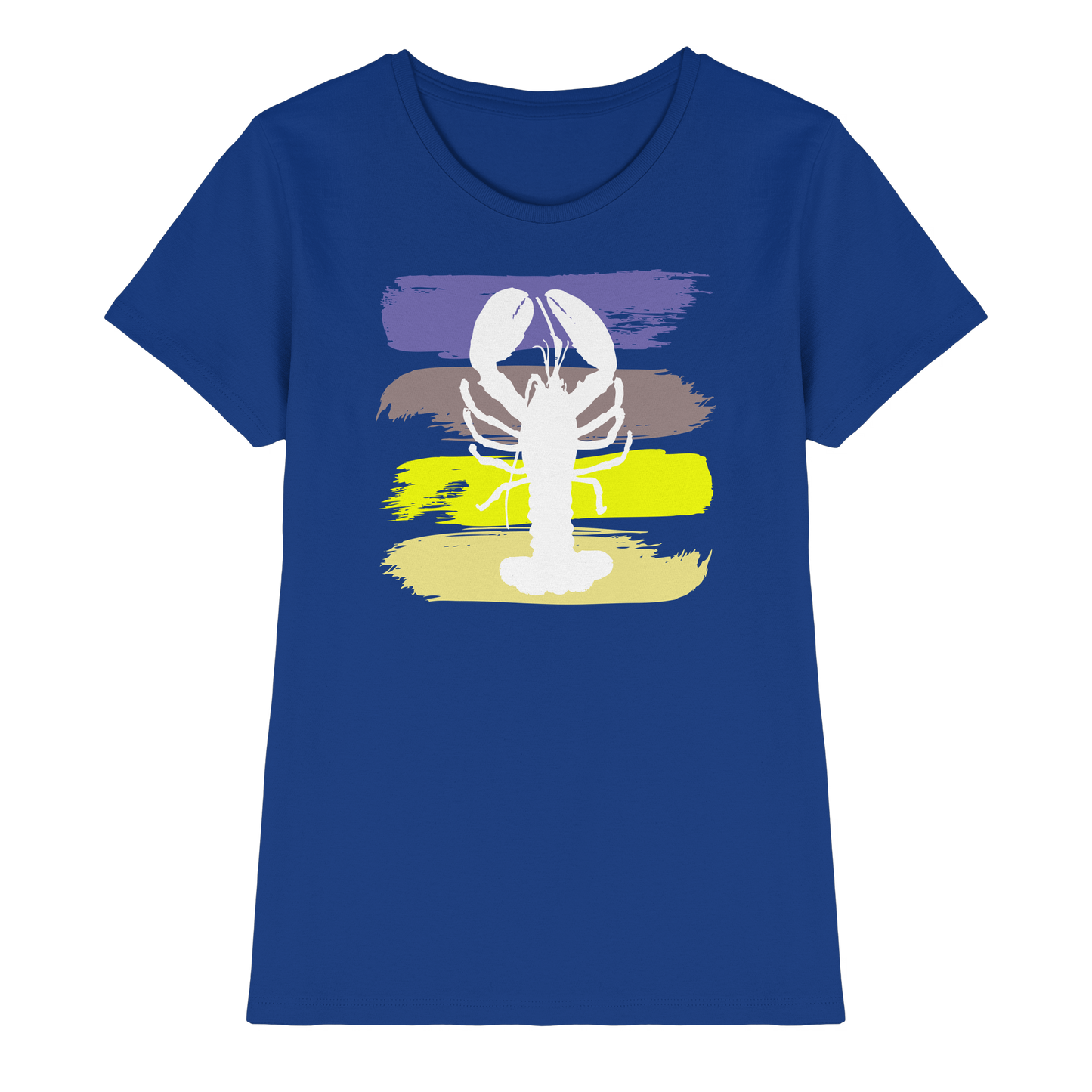 Damen T-Shirt Premium mit Hummer Motiv