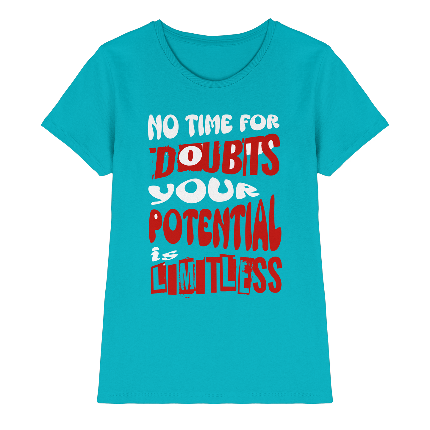 Lässiges Damen T-Shirt  Premium mit Spruch Print