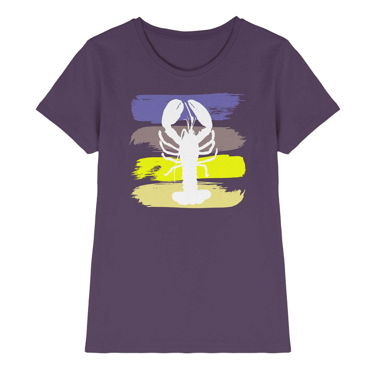 Damen T-Shirt Premium mit Hummer Motiv