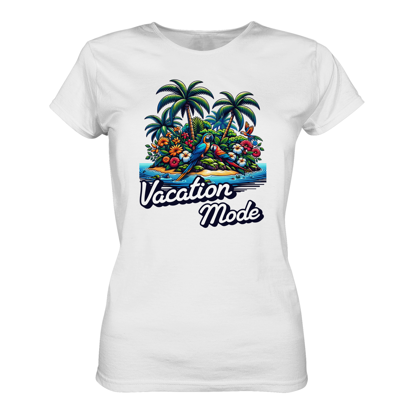 Damen  Premium T-Shirt | Vacation Mode Print