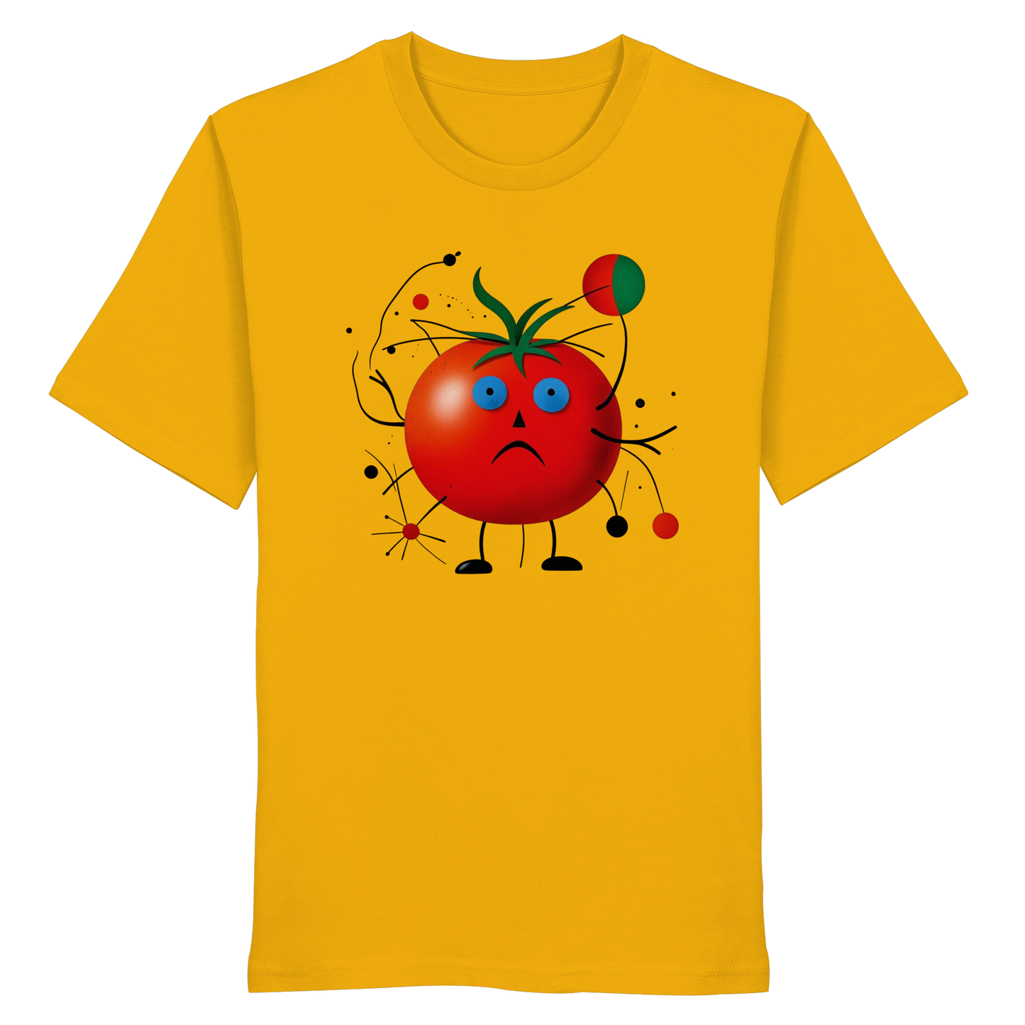 Herren T-Shirt "Beleidigte Tomate " | Baumwollshirt mit Cartoon Motiv