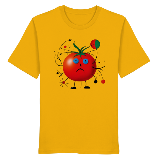 Herren T-Shirt "Beleidigte Tomate " | Baumwollshirt mit Cartoon Motiv