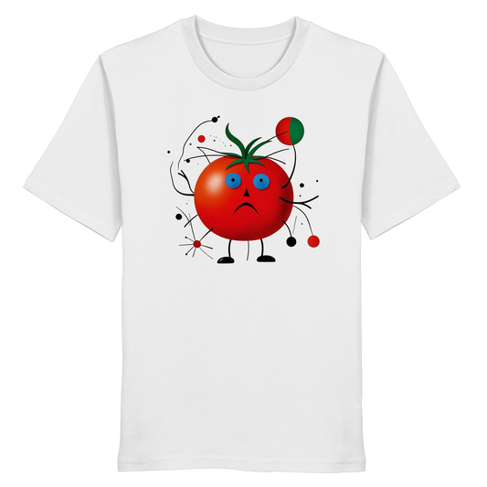 Damen T-Shirt "Beleidigte Tomate"  | Baumwollshirt mit Cartoon Motiv