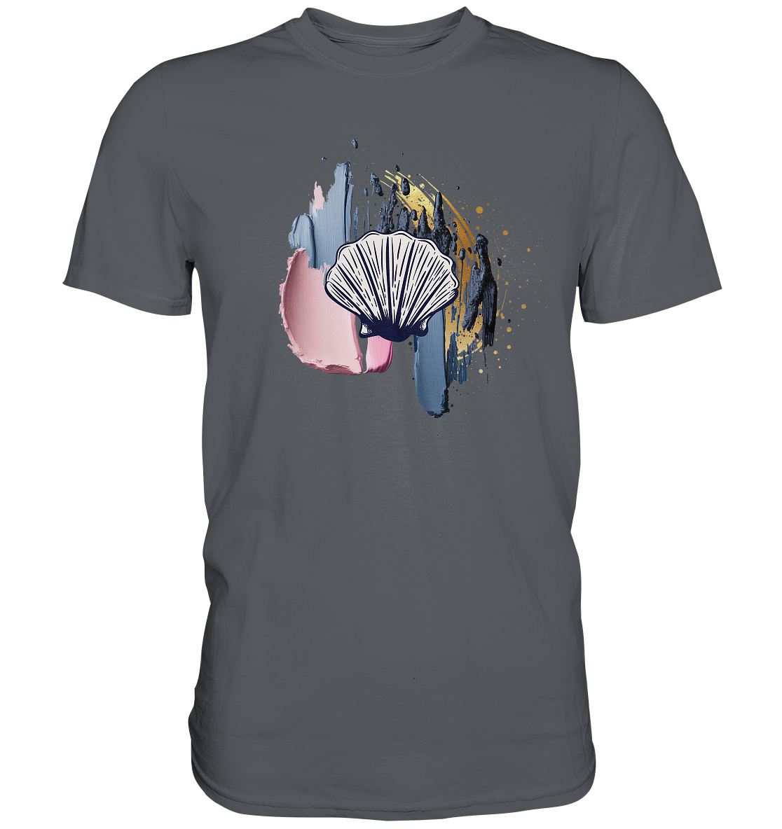 Damen T-Shirt Premium mit Muschel Motiv