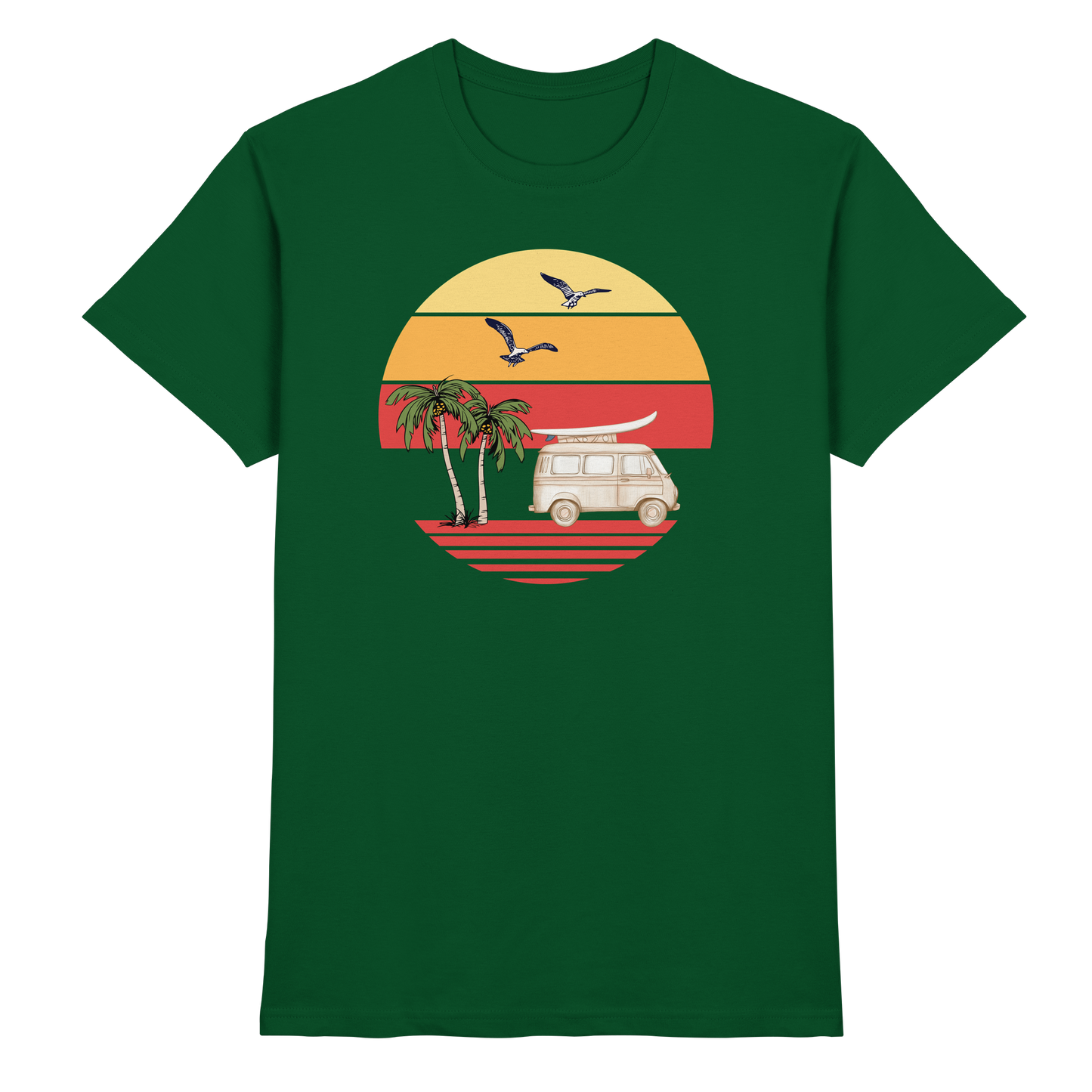 Herren T-Shirt Premium - "Sommer für Surfer "