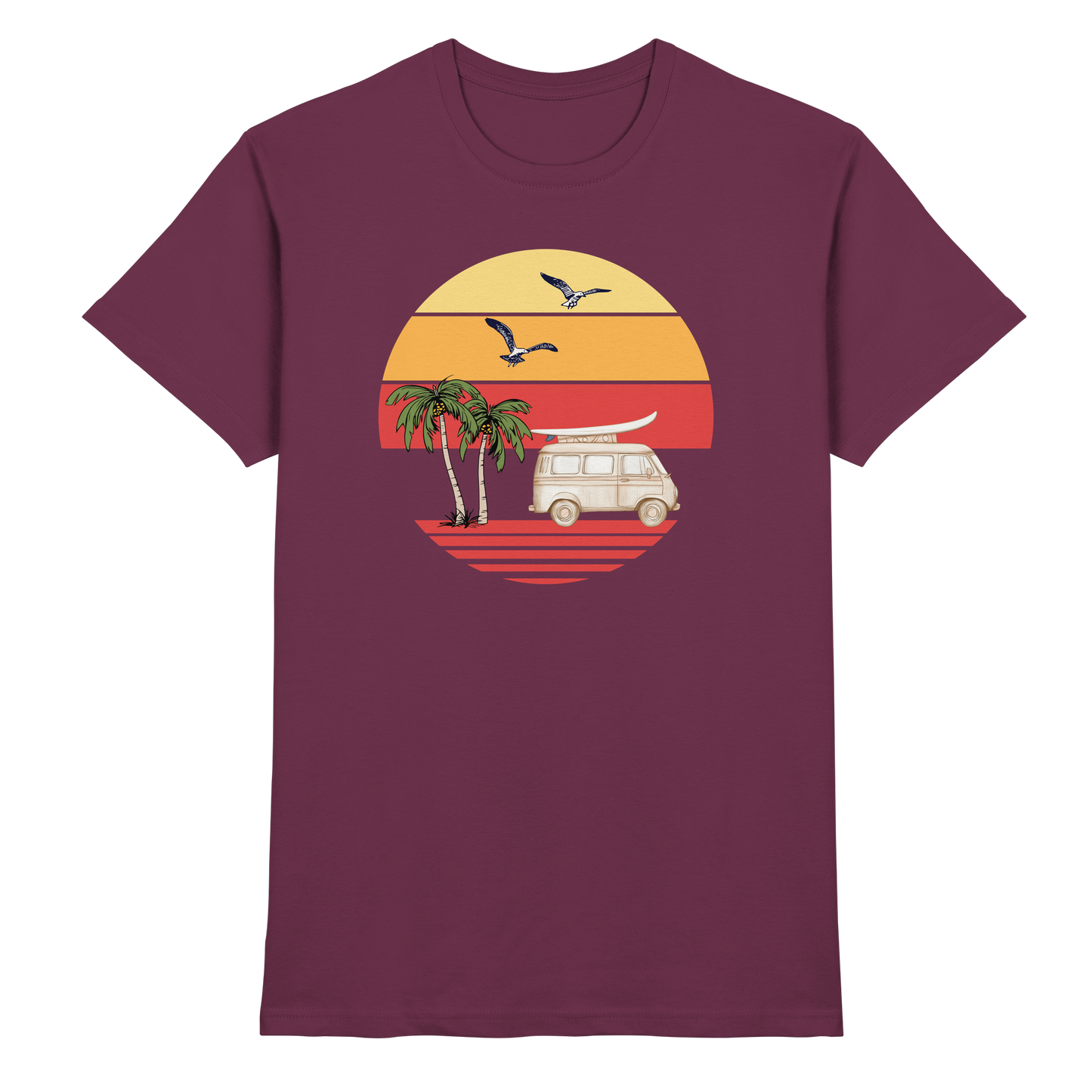 Herren T-Shirt Premium - "Sommer für Surfer "