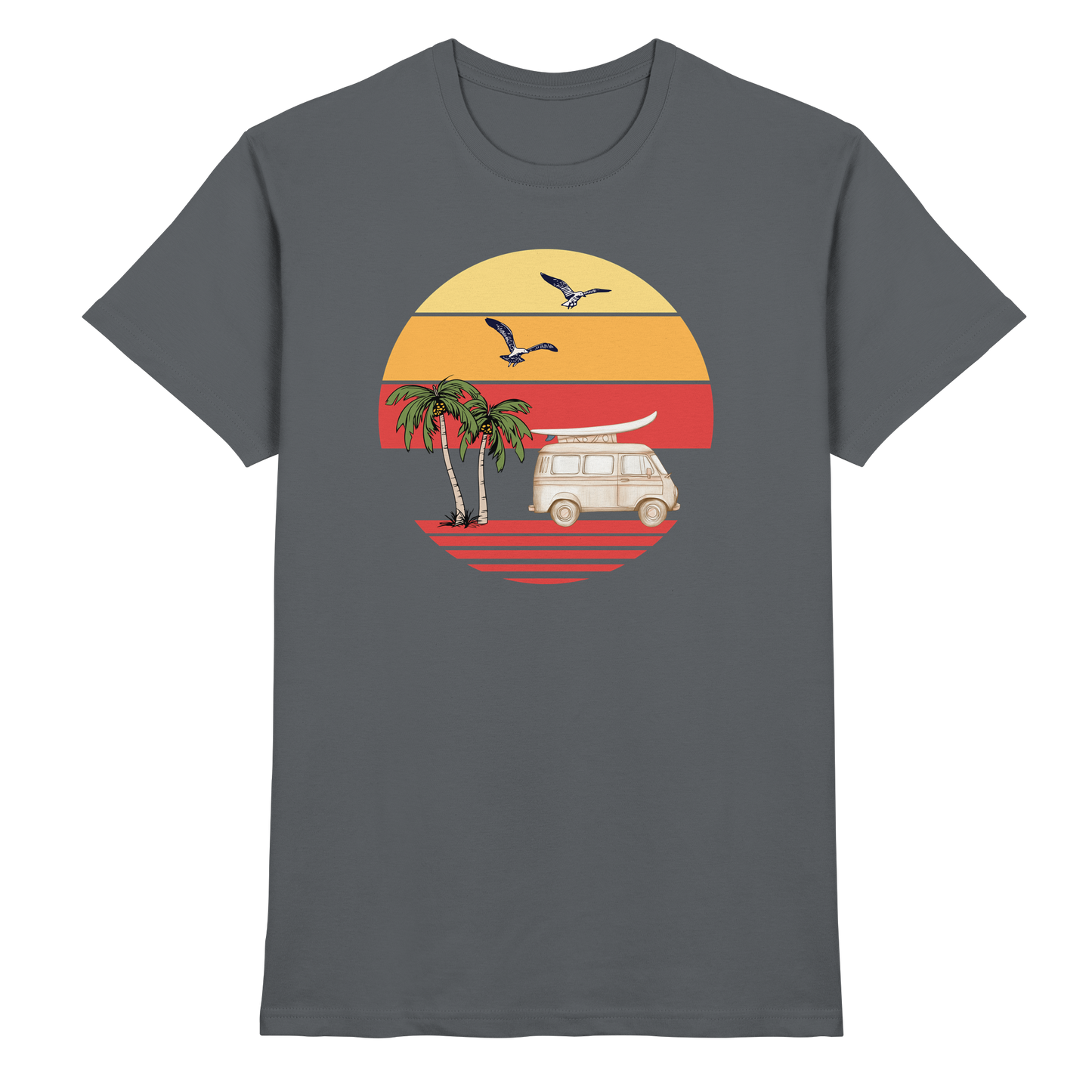 Herren T-Shirt Premium - "Sommer für Surfer "