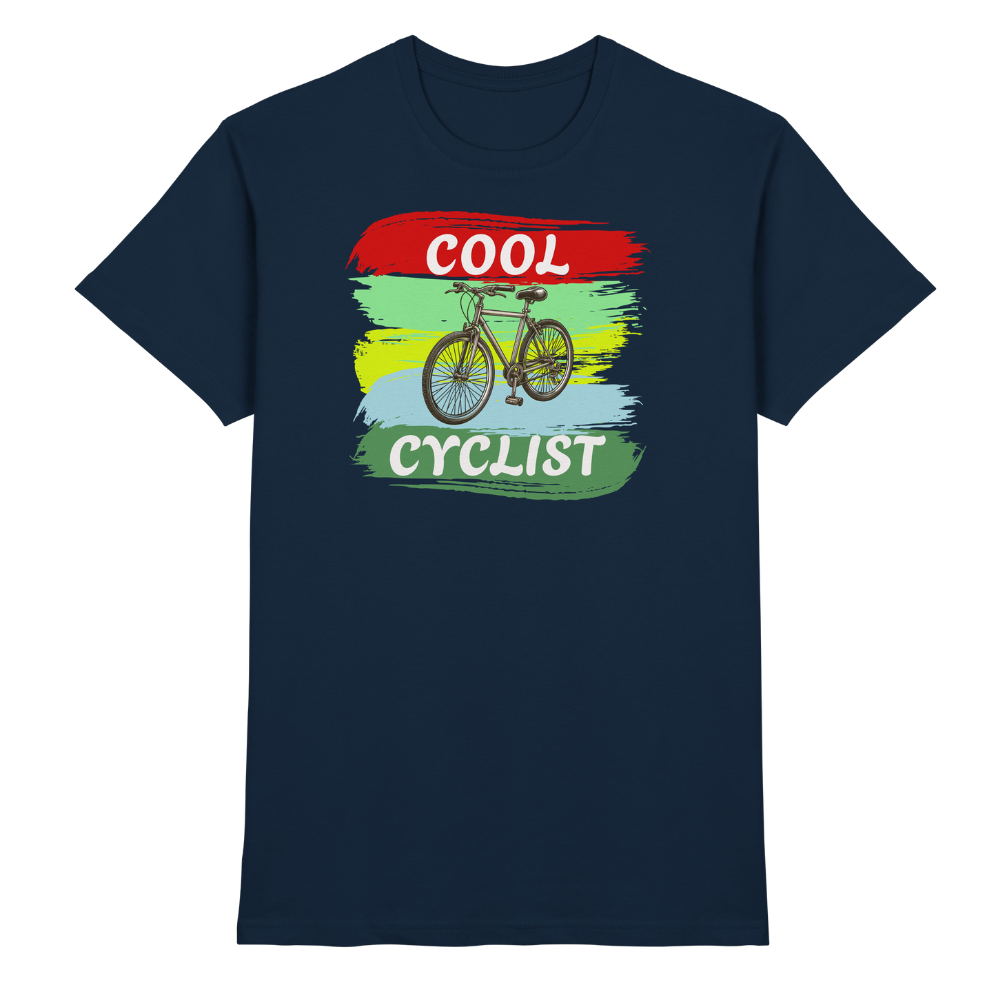 Herren Premium T-Shirt - Cool Cyclist