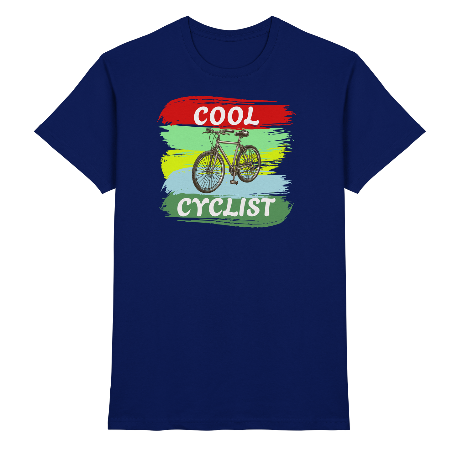 Herren Premium T-Shirt - Cool Cyclist