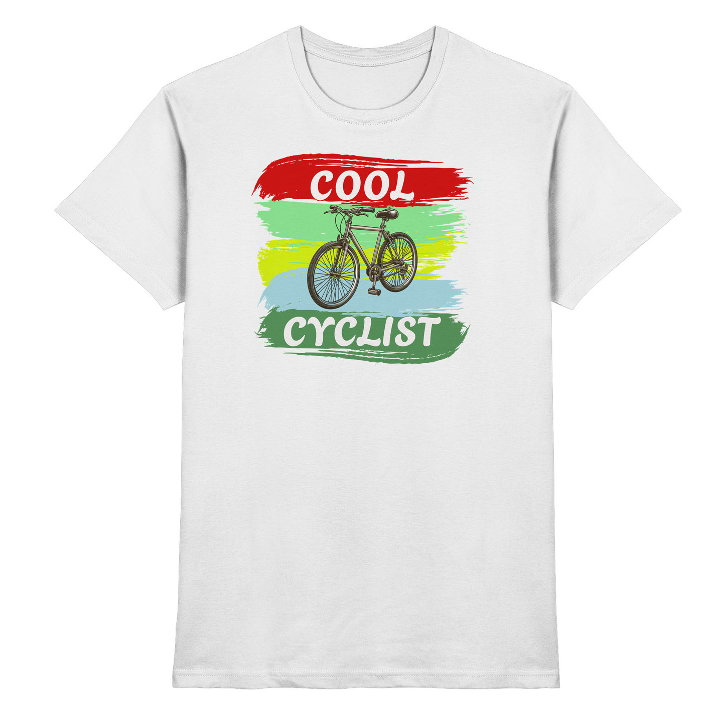 Herren Premium T-Shirt - Cool Cyclist