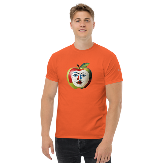 Unisex T-Shirt Classic - "Freundlicher Apfel" Print
